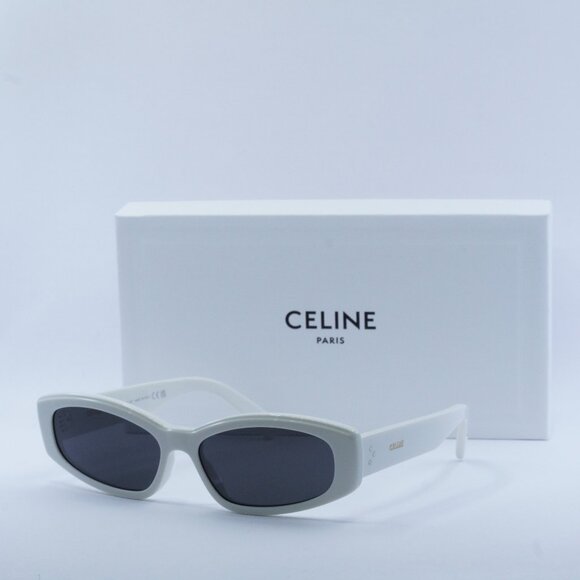 FINAL PRICE NEW CELINE CL40252I 25A IVORY /GREY SUNGLASSES - Picture 1 of 11